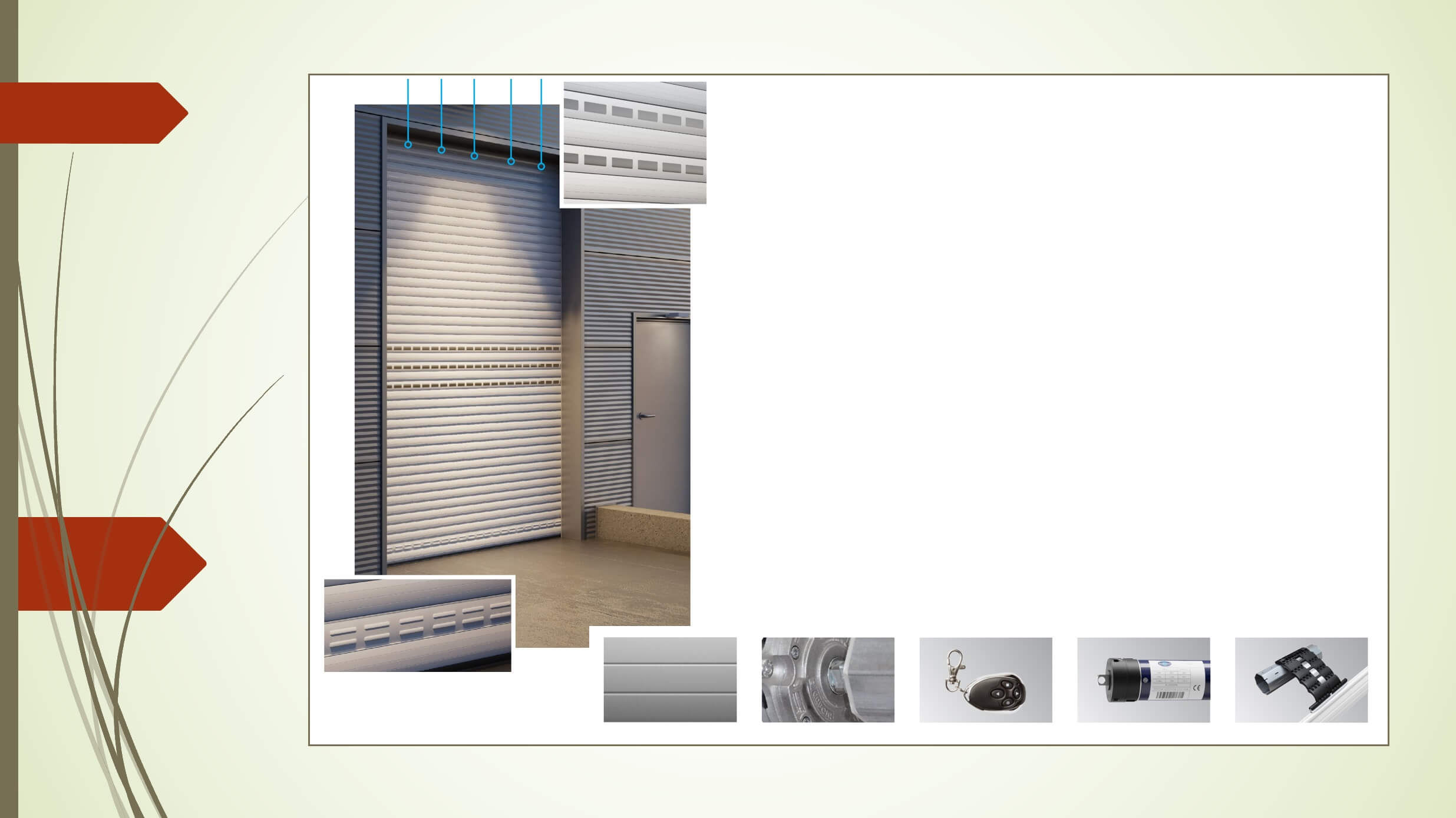 Rolltor Ersatzteile und Zubehör Rolltor Ersatzteile und Zubehör