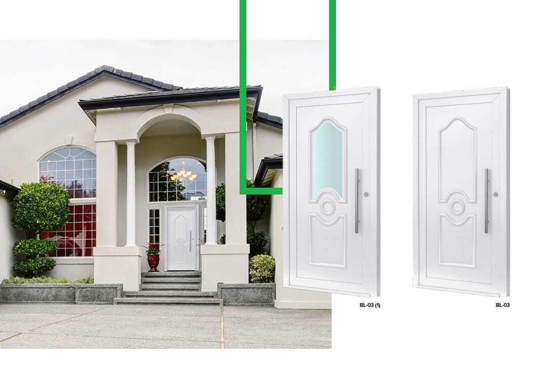 Klassische Haustürfüllungen nach Maß