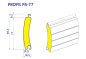 Preview: Rolltor Garagentor RT77, bis Breite 2800 mm | ALU-Lamelle 77 mm