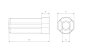 Preview: 150mm Walzenkapsel mit Kugellager