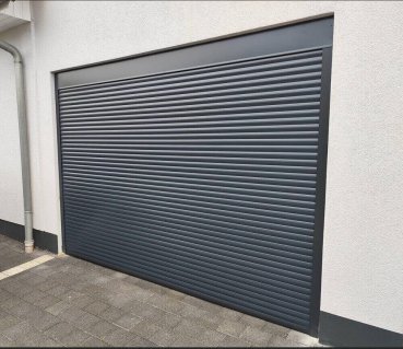 Garagen Rolltor ALU ART52SI in Farbe Silber  | Lamellen 52 mm  | Tor nach Maß