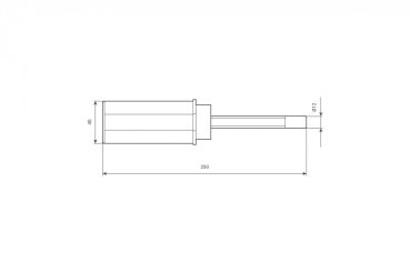 Getriebeanschluss-Kapsel Welle SW40