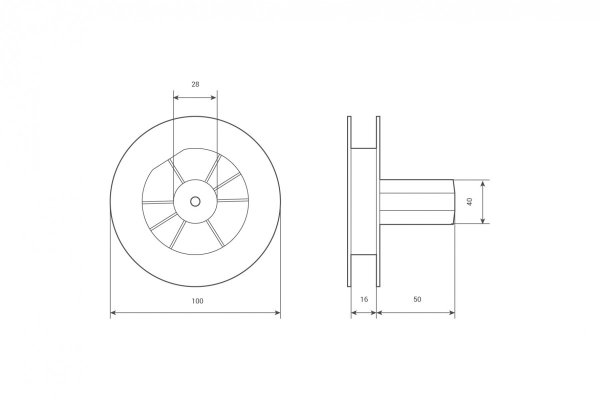 Mini Gurtscheibe mit Walzenkapsel Kurz
