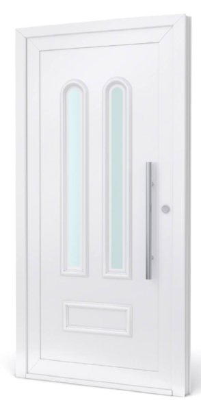 Türfüllung-Klassisch aus Kunststoff mit Verglasung VSG