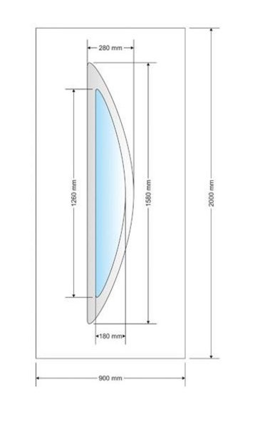 Haustürfüllung Technische Info EK04