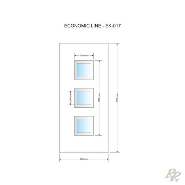 Türfüllung Modell EK17 Informationen