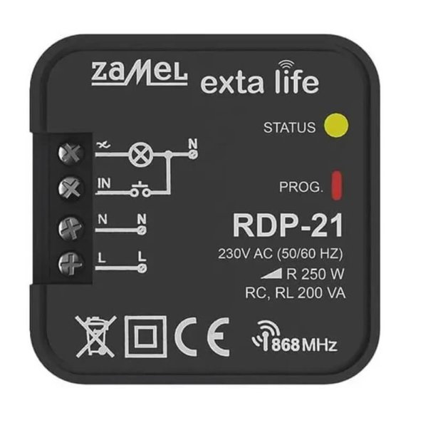 Zamel Funk Dimmer RDP-21 Relais Lichtsteuerung