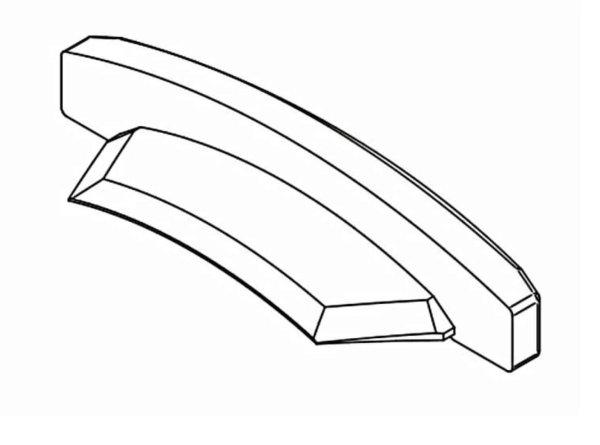 Arretten ALU 77mm Rolltor Behang