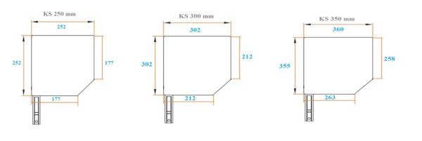 Rolltor Garagentor RT77, bis Breite 2800 mm | ALU-Lamelle 77 mm
