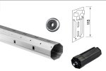 Stahlwellen Set 60 mm Achtkant