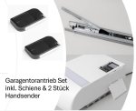 Garagentor Motorantrieb Set inkl. 2stk. Handsender und Laufschiene